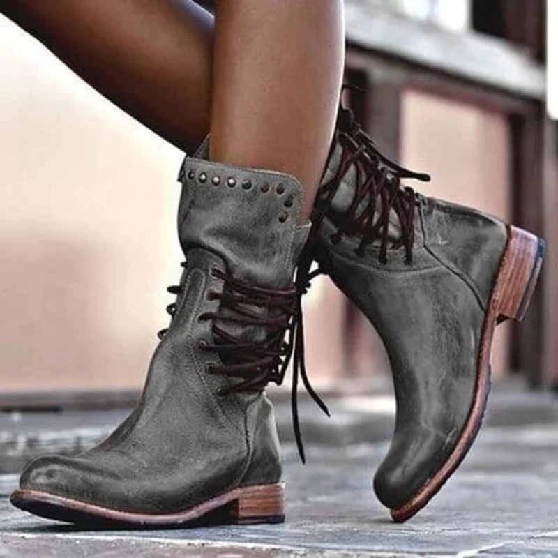 Aruna – Botine de Damă Elegante cu Toc Stabil și Confortabile