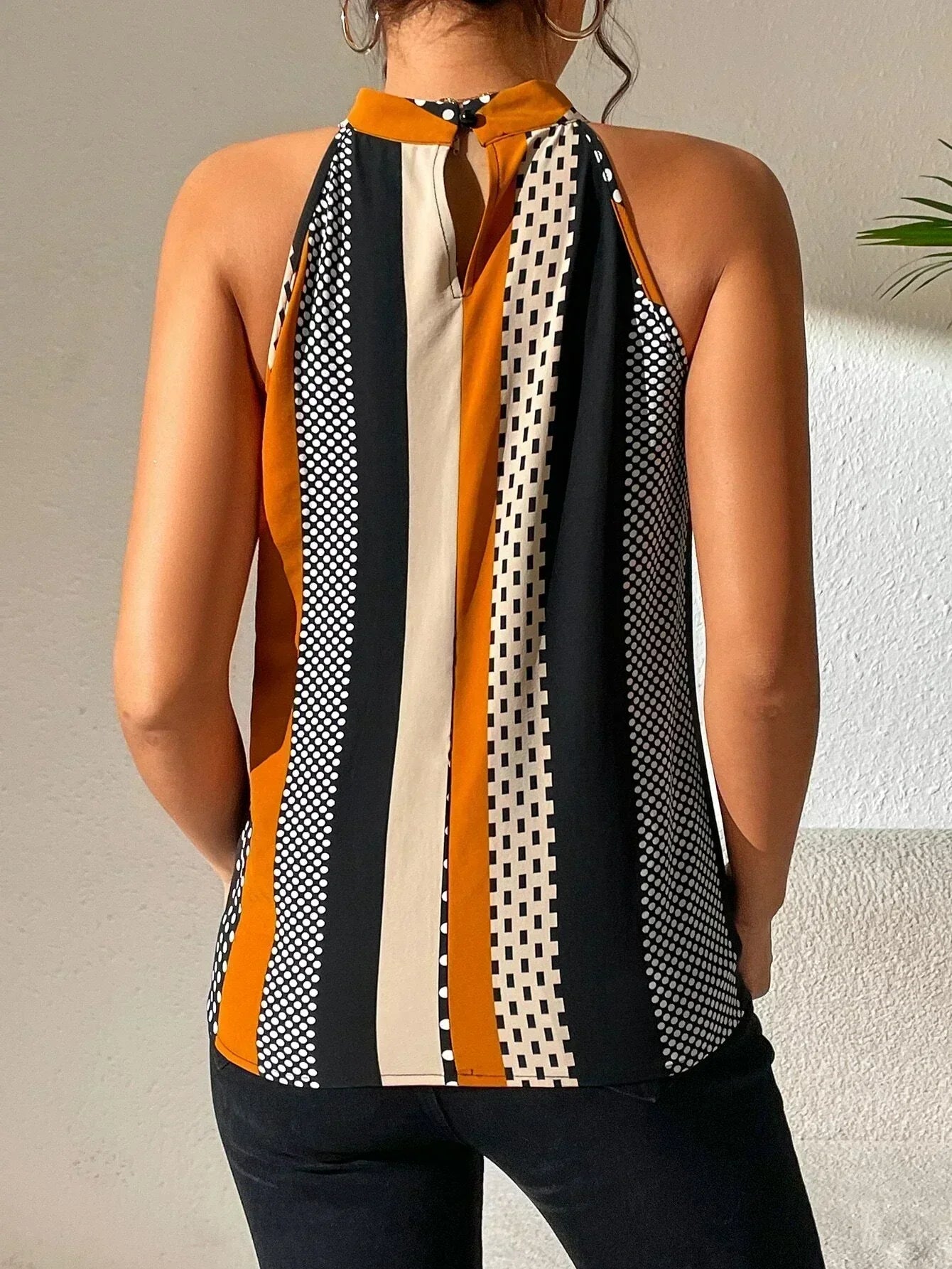 Isla | Top Halter Retro Chic