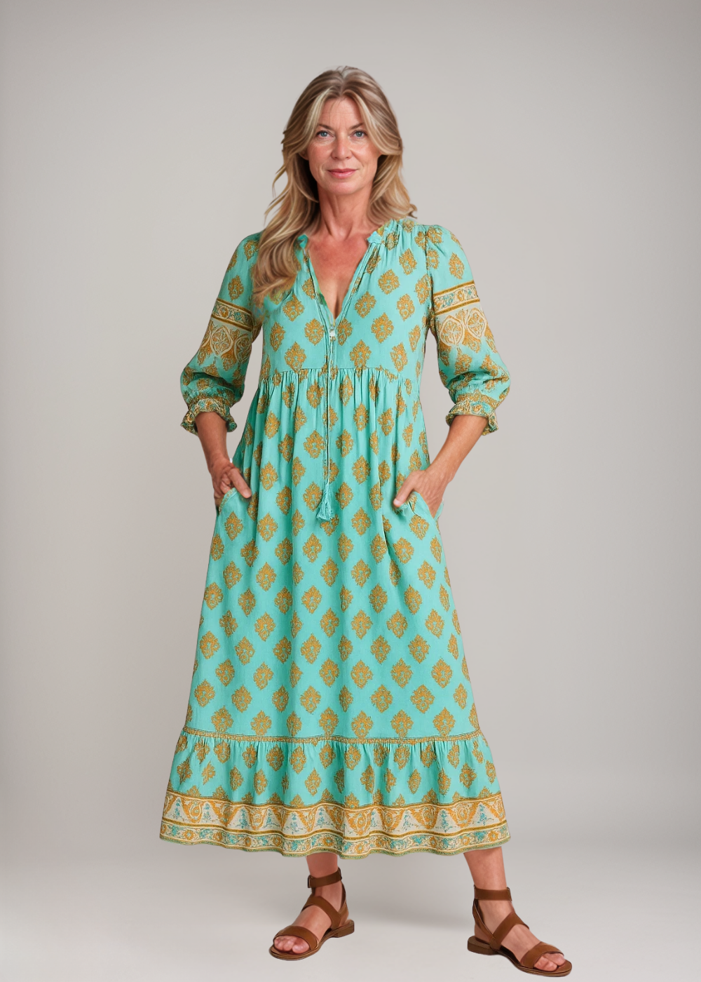 Hilga™ | Tunică Boho cu Franjuri