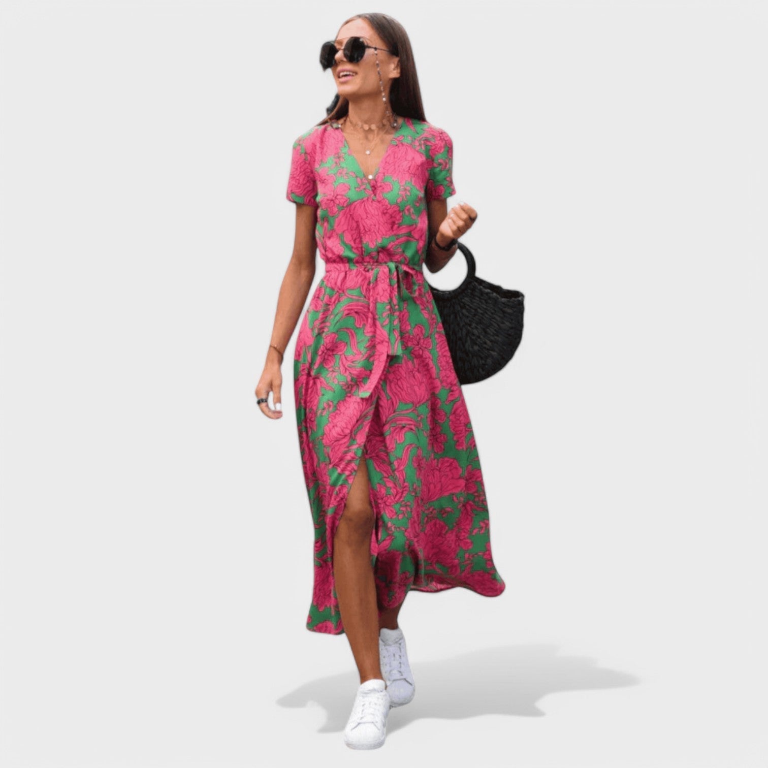 Edith | Rochie Florală Elegantă