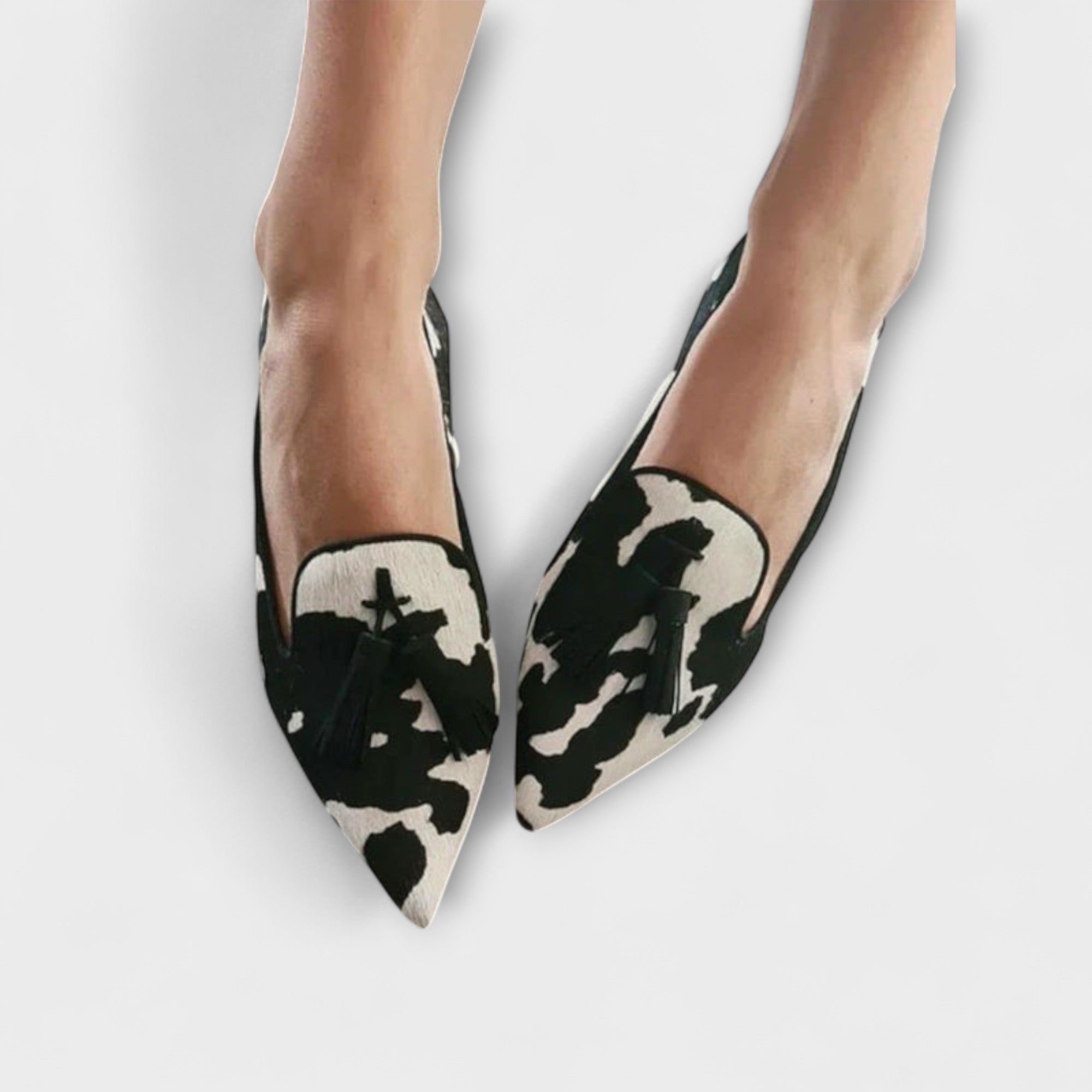 Julia – Pantofi Loafers Eleganți Slip-On cu Ciucuri