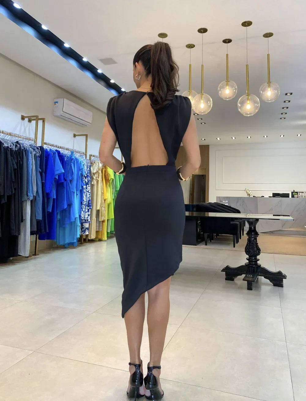 Britty | Rochie de cocktail cu fustă în stil lalea