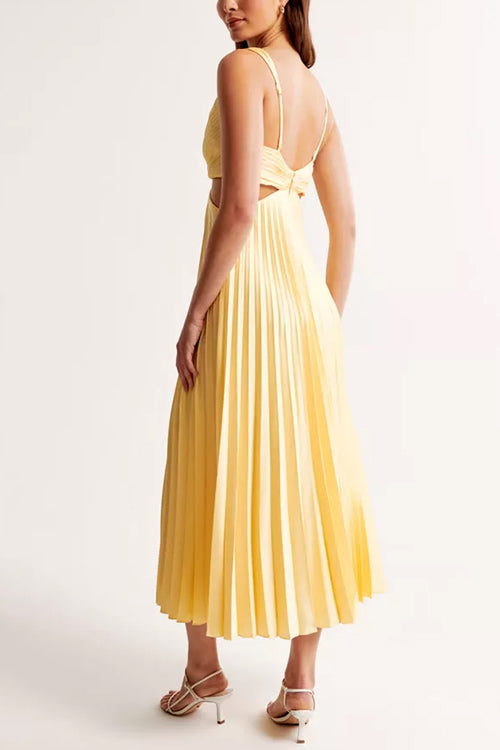 Sage™ – Rochie Maxi Plisată