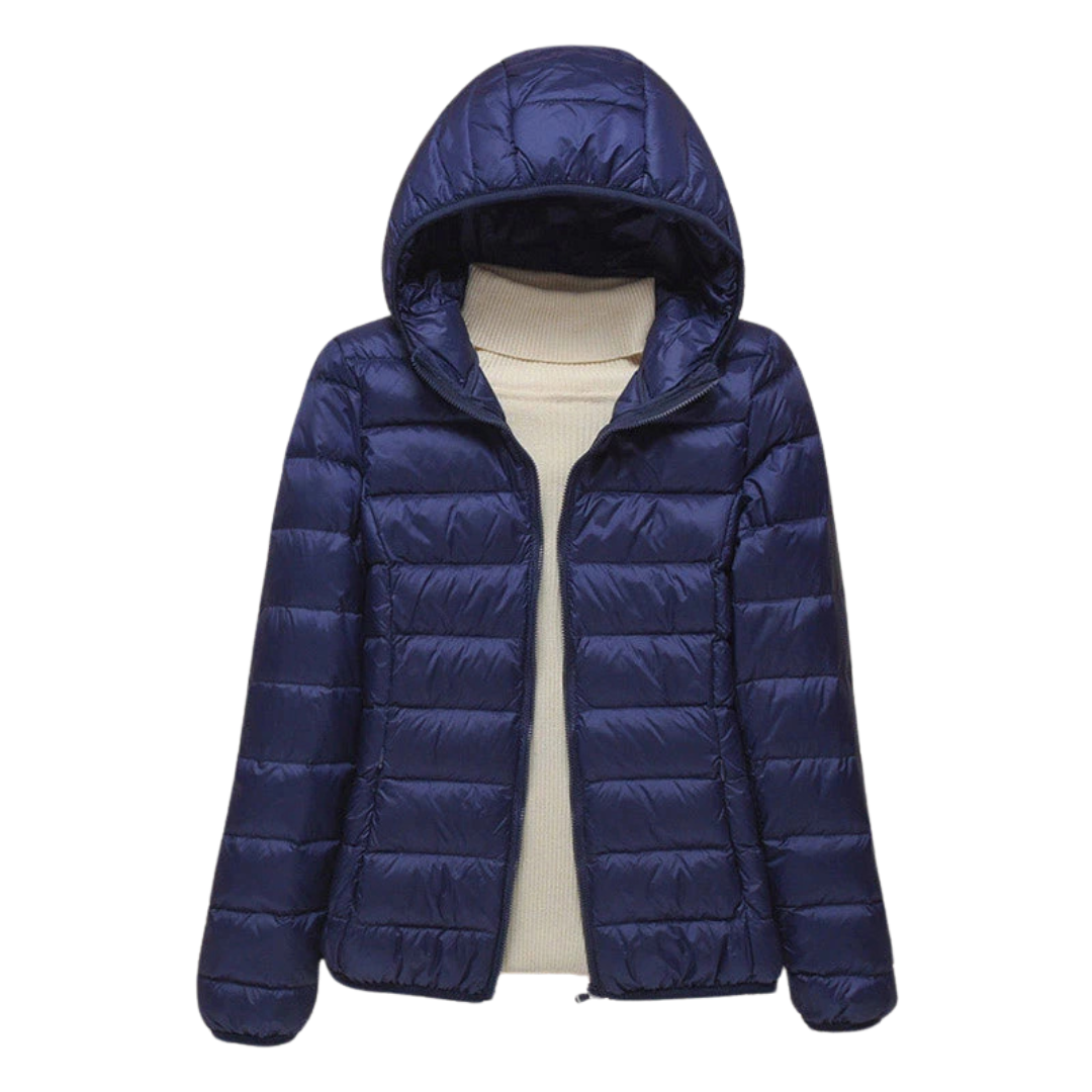 Nola – Jachetă Puffer Damă Ultraușoară Călduroasă de Toamnă/Iarnă