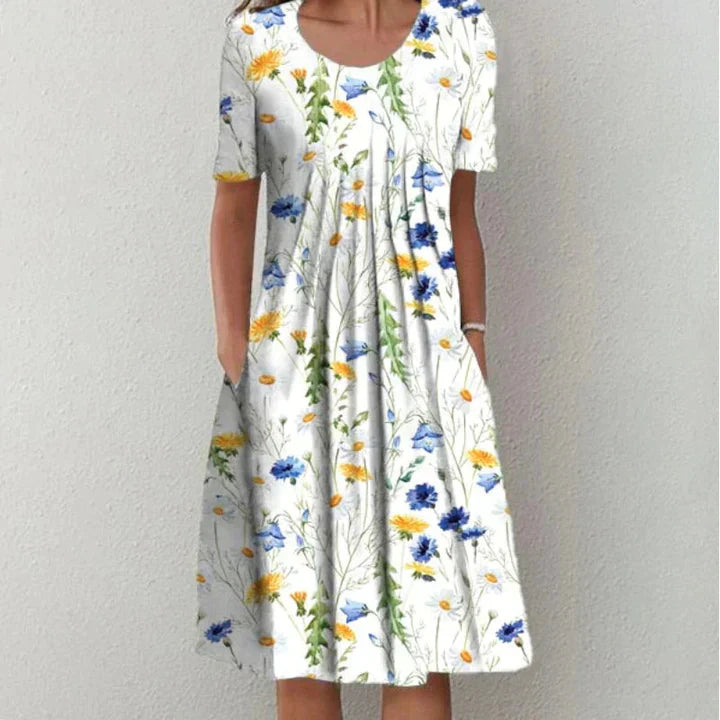 Valeriana – Rochie de Damă Elegantă din Bumbac