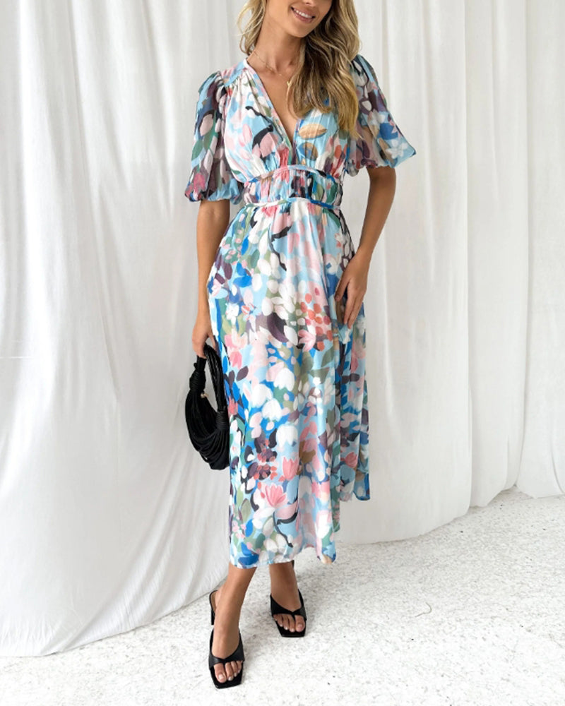 Elvira - Rochie lungă în stil boho