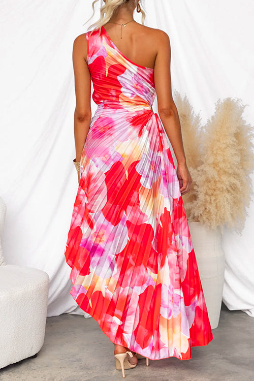 Vina – Rochie de Damă Asimetrică cu Un Umăr Elegant