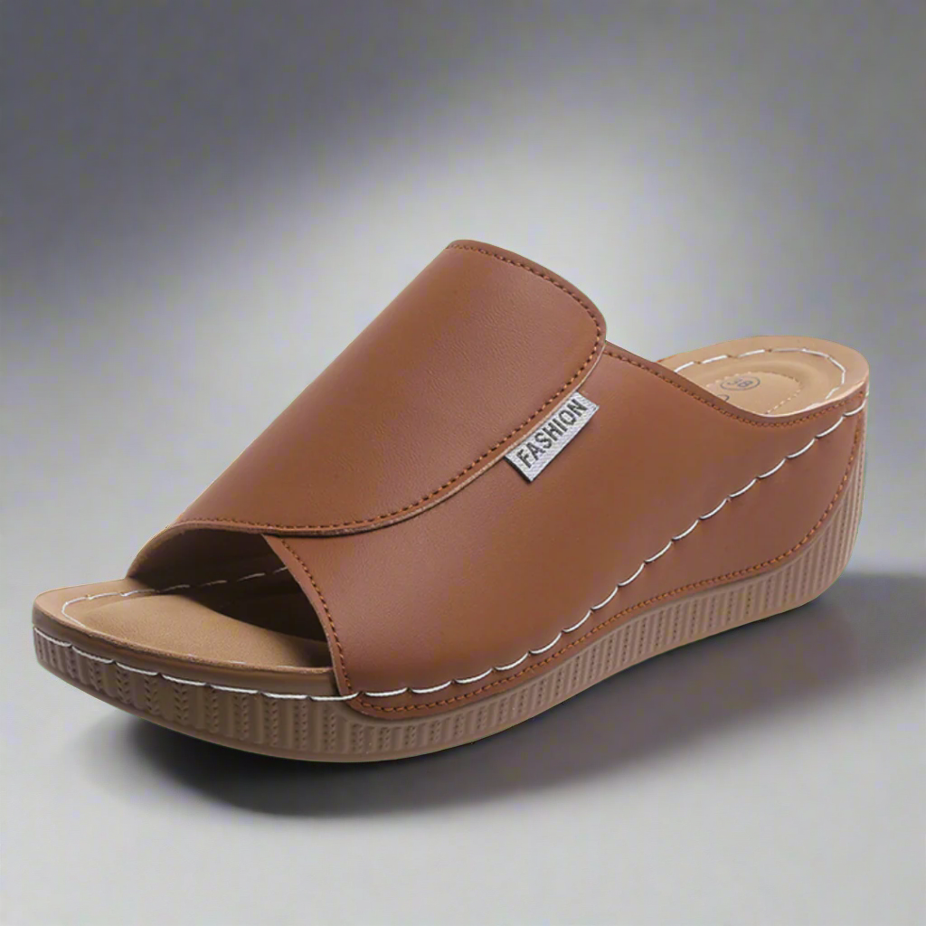 Ortrudis | Sandale hand-made cu talpă confortabilă