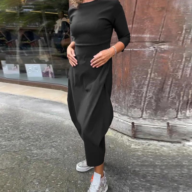 Annette – Rochie Damă Elegantă cu Buzunare și Croi Avantajos