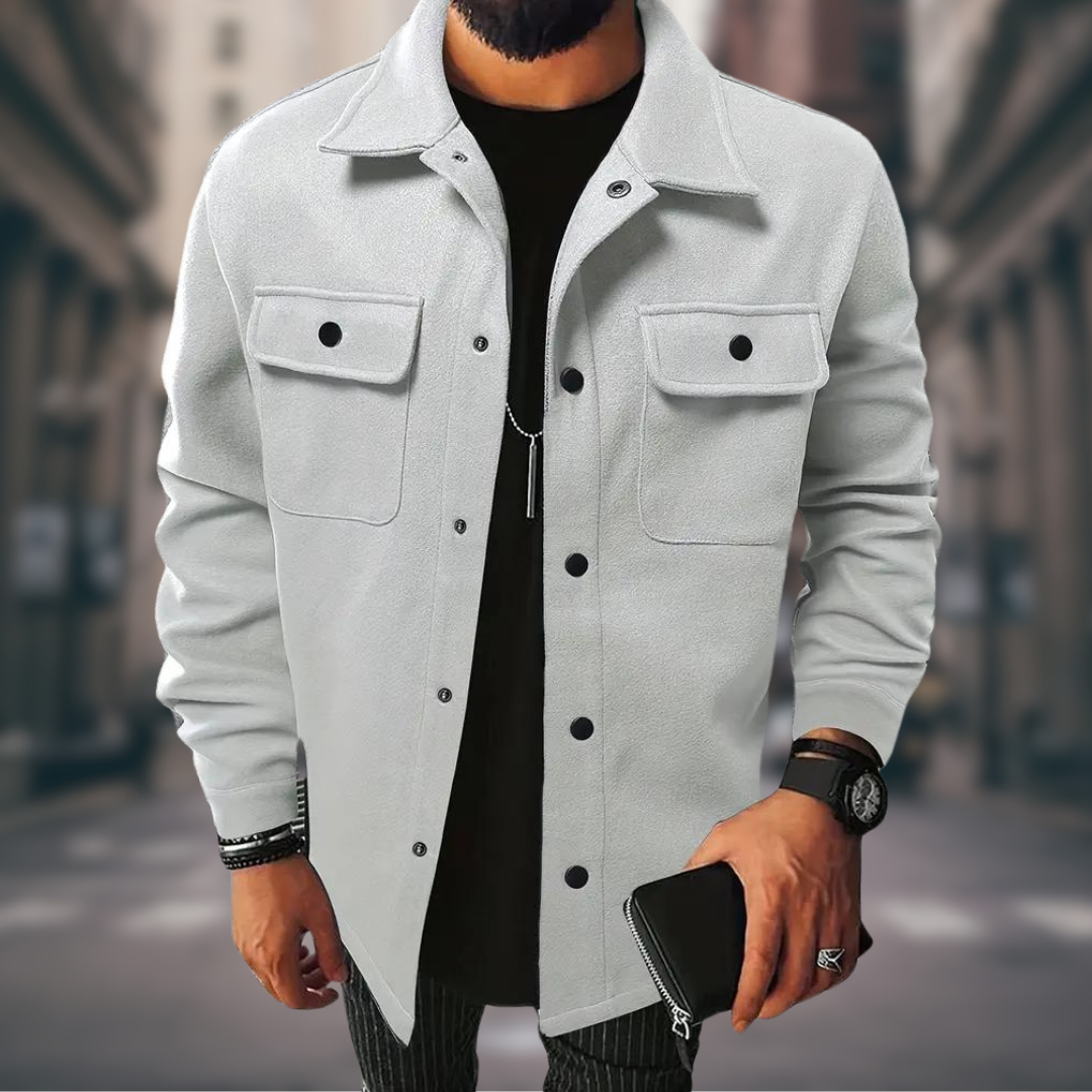 Sabino | Jachetă bărbați casual cu buzunare