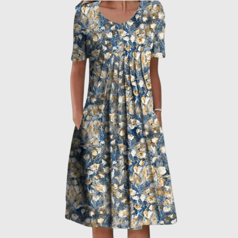 Doreen - Rochie Elegantă cu Acoperire pentru Burtă