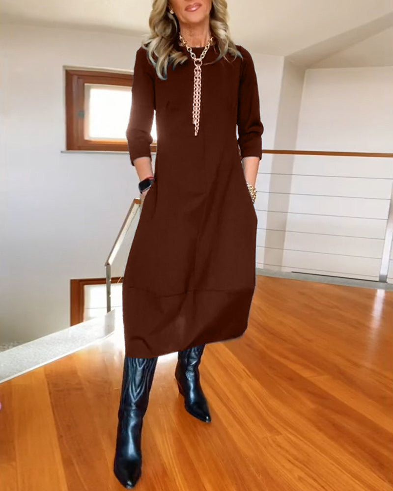 Anastazja – Rochie de Damă Elegantă cu Croi Fluide