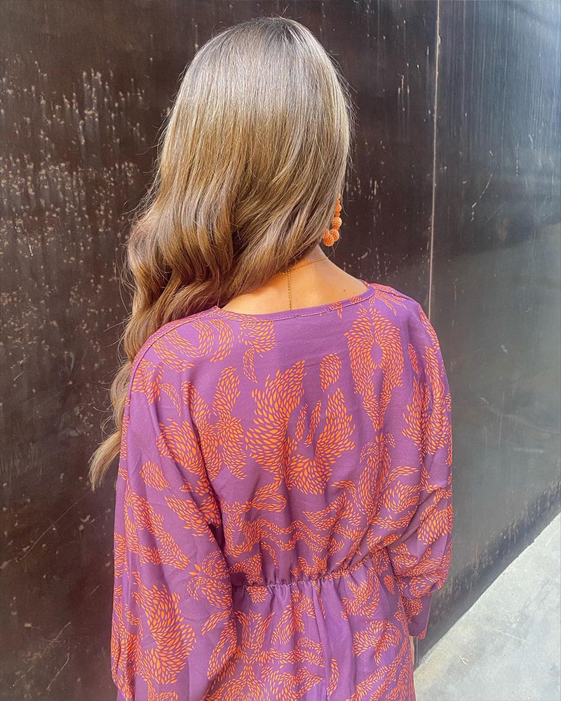 Celina – Rochie Vintage de Damă Elegantă cu Nod și Croială Ajustată
