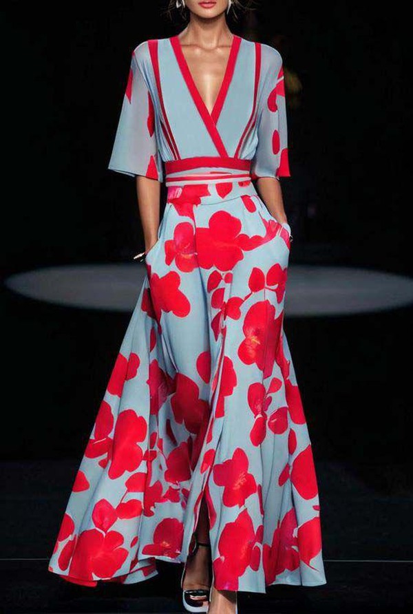 Celine | Rochie elegantă cu model floral