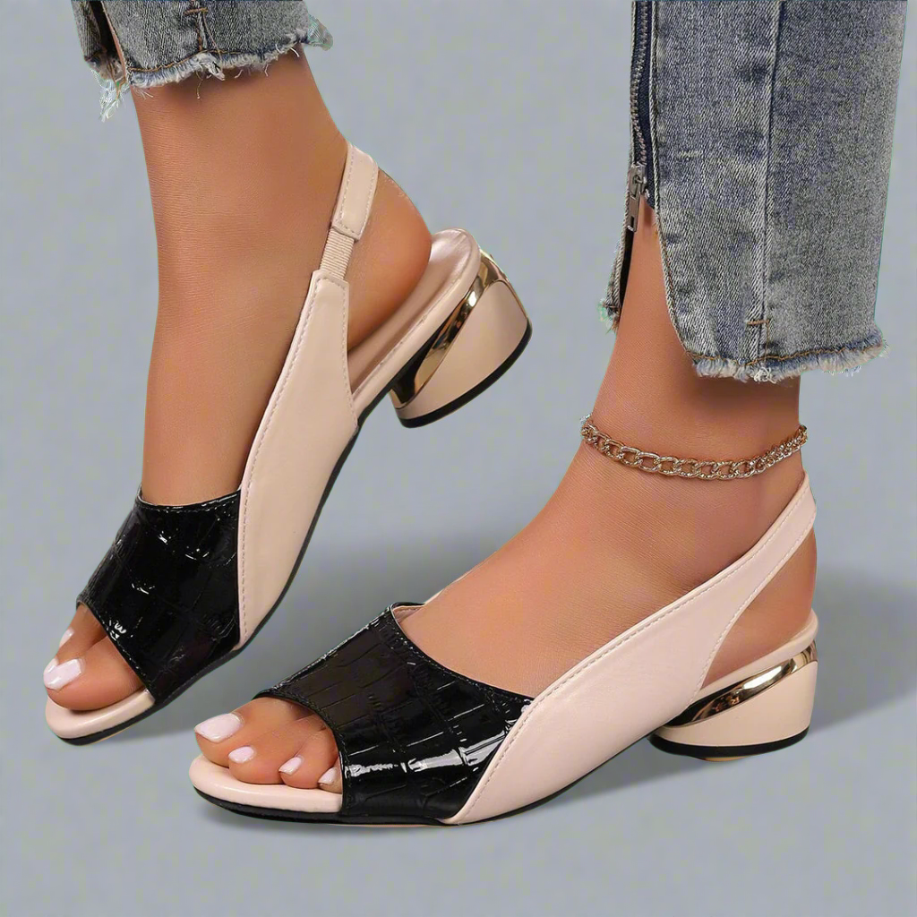 Verena | Sandale colorate lucrate manual din materiale premium