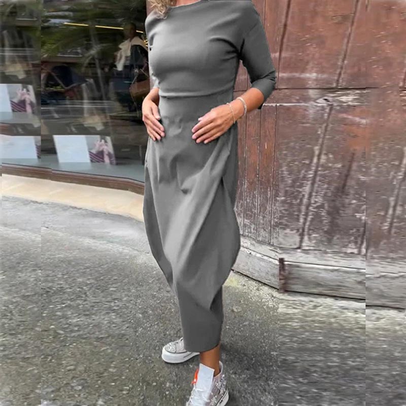 Annette – Rochie Damă Elegantă cu Buzunare și Croi Avantajos