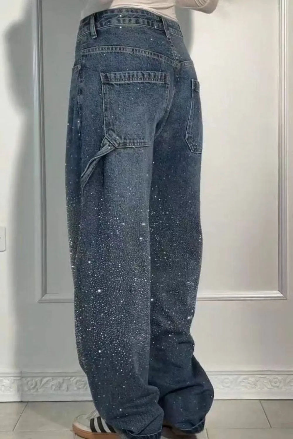Luminile Nordului | Pantaloni Denim Carpenter Balloon