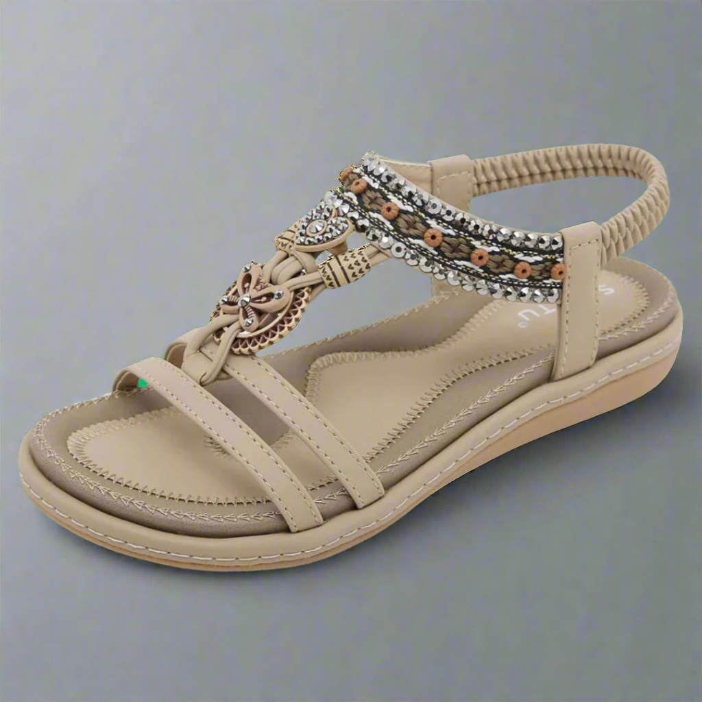 Felicitas | Sandale boho făcute manual din materiale premium