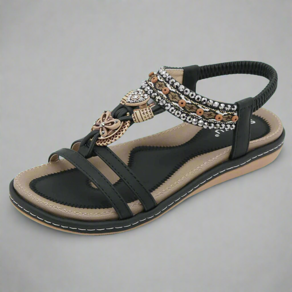 Felicitas | Sandale boho făcute manual din materiale premium