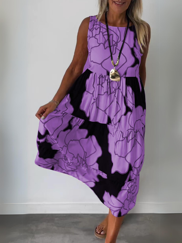 "Gwendolyn | Rochie maxi elegantă fără mâneci" can be rewritten as "Gwendolyn | Rochie elegantă maxi fără mâneci".