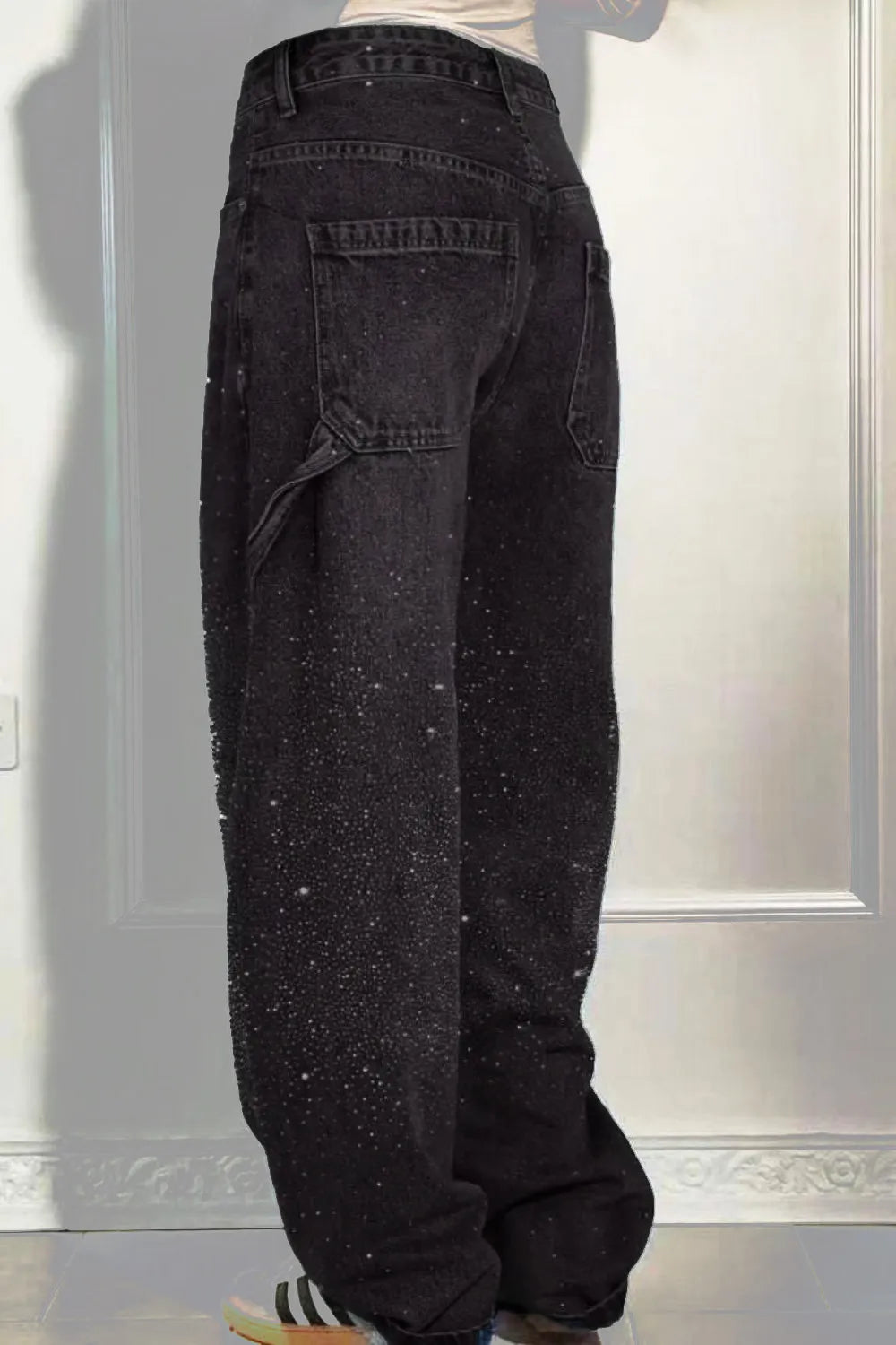 Luminile Nordului | Pantaloni Denim Carpenter Balloon