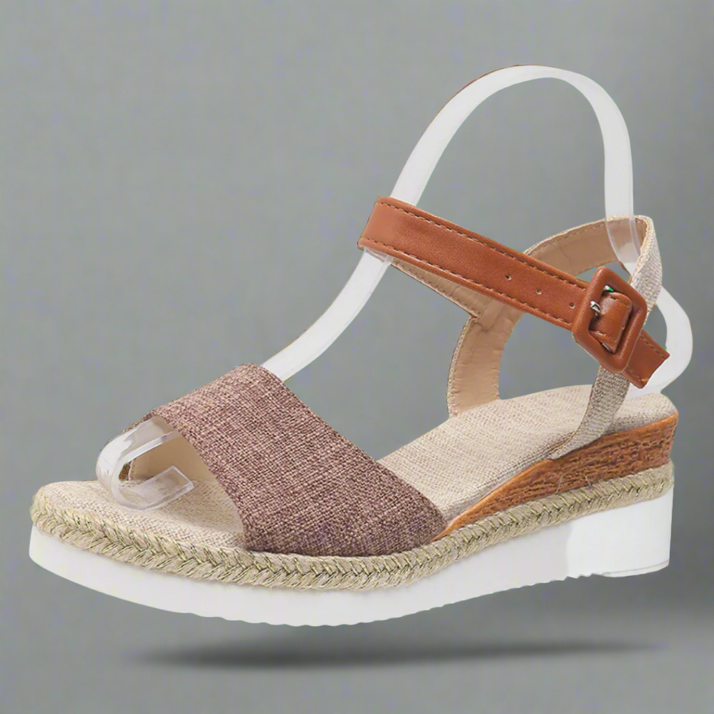 Almuth | Sandale confortabile cu toc pentru femei – Aspect elegant de vară