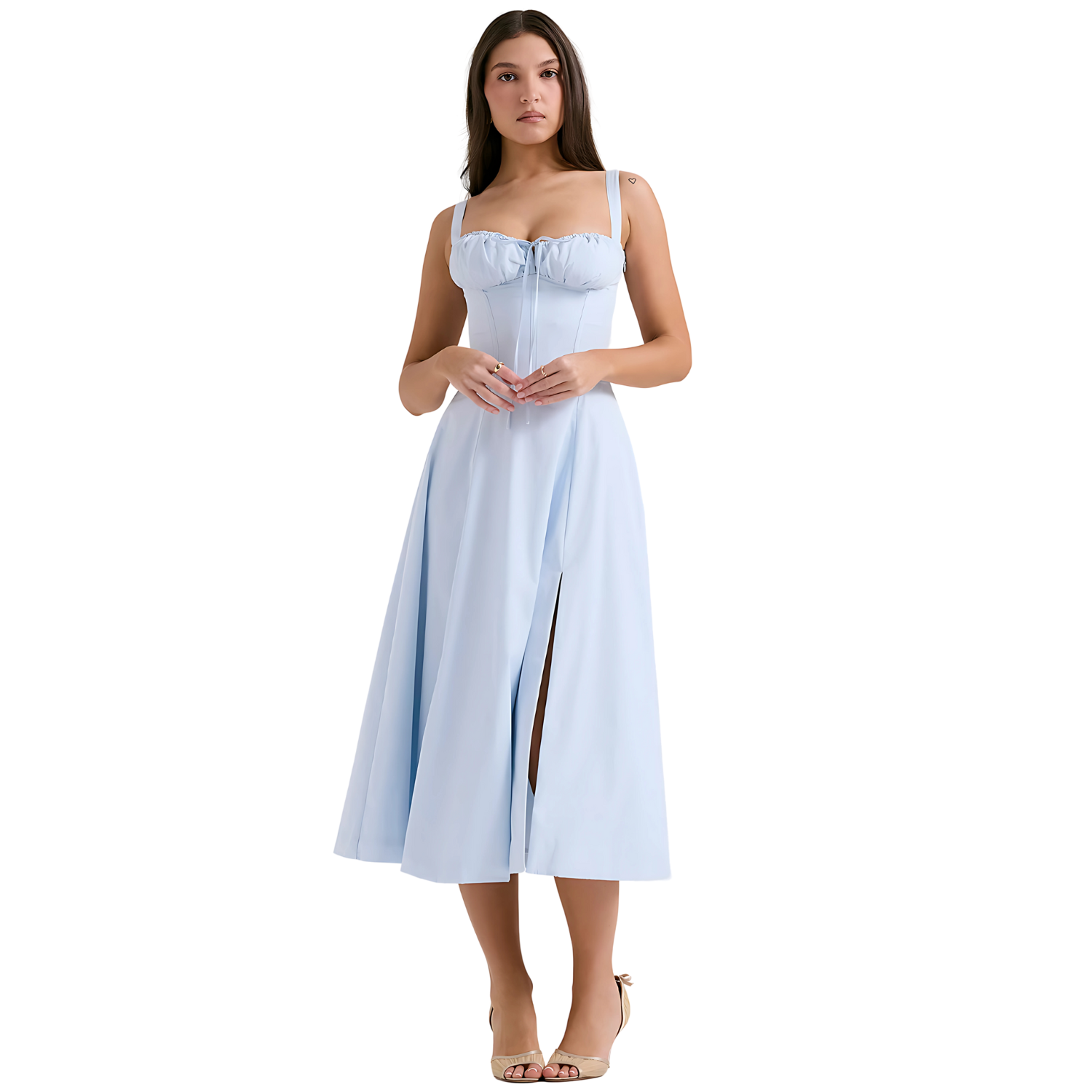 Tirzah - Rochie cu Fustă Fluidă Boho