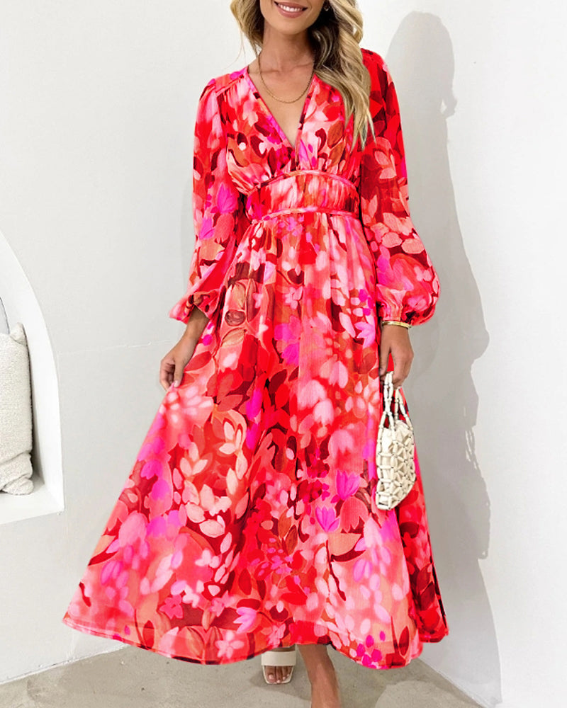 Elvira - Rochie lungă în stil boho