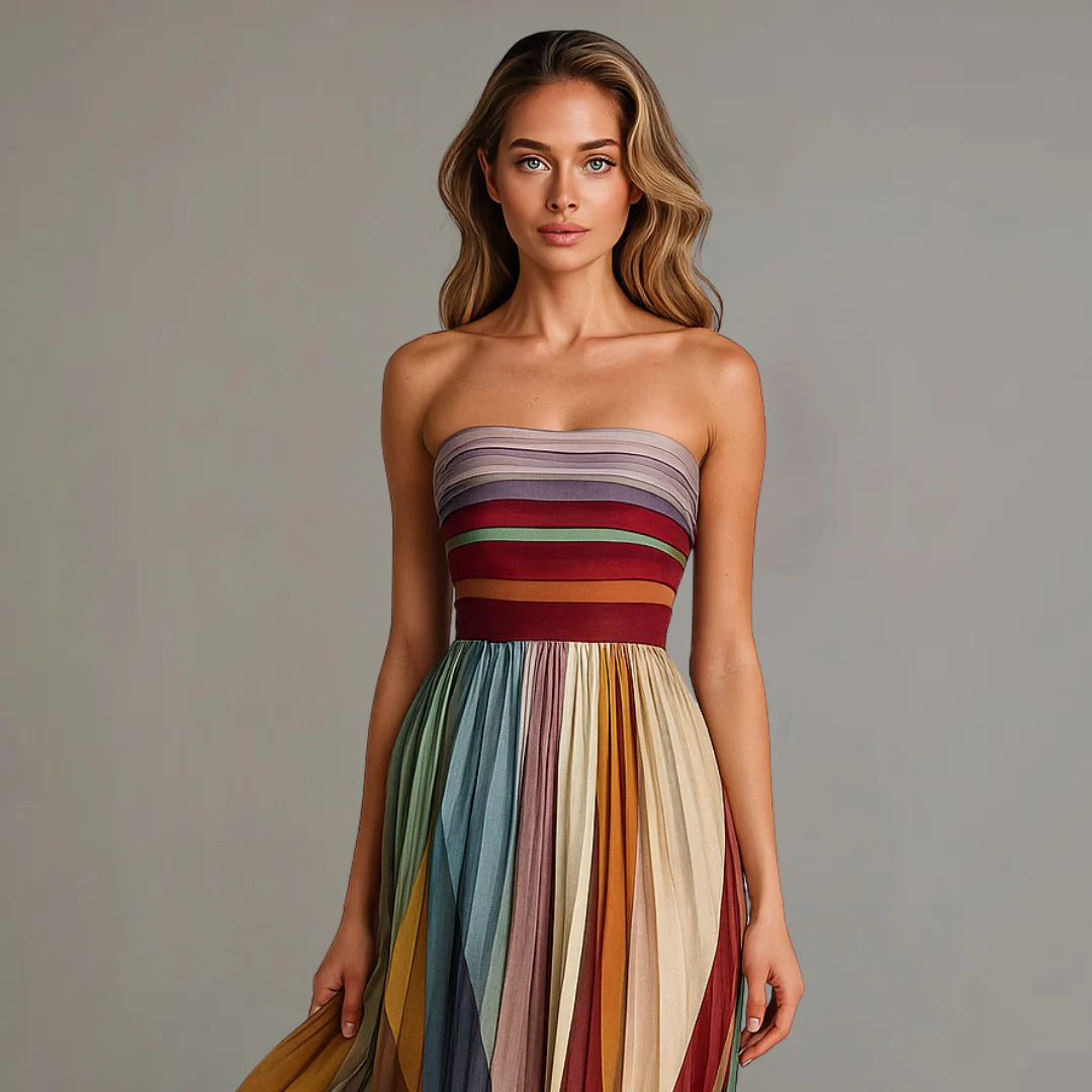 Azja – Rochie de Damă Casual Lungă Elegantă de Vară