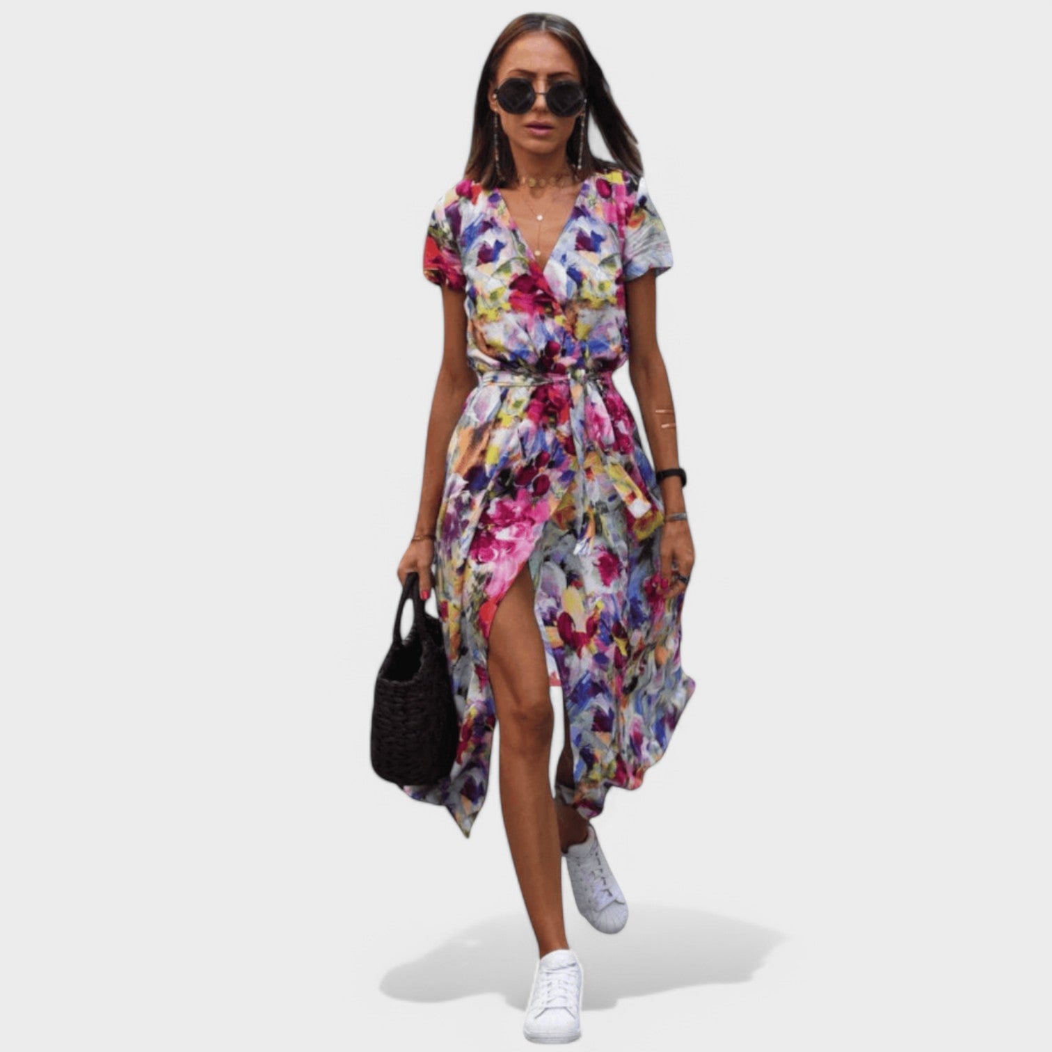 Edith | Rochie Florală Elegantă
