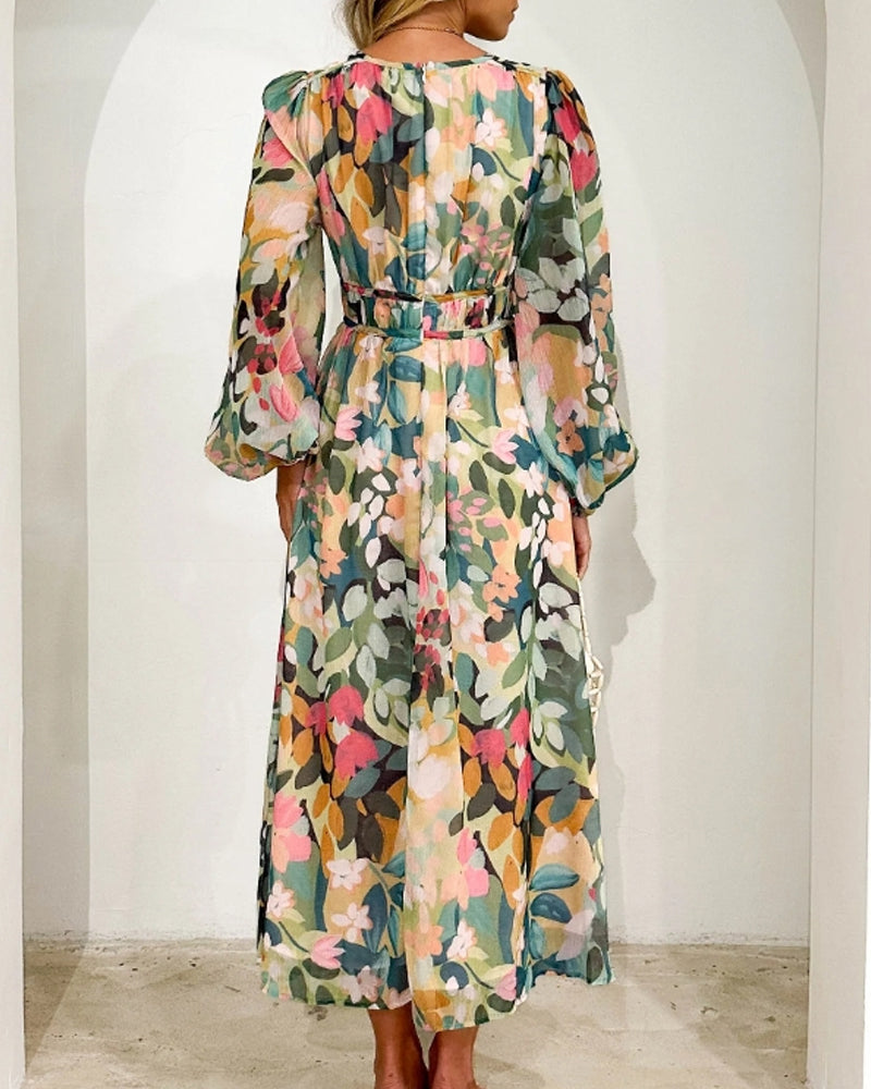 Elvira - Rochie lungă în stil boho