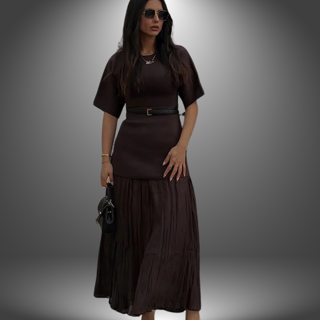 Reina – Rochie Damă Elegantă Handmade cu Design Unic