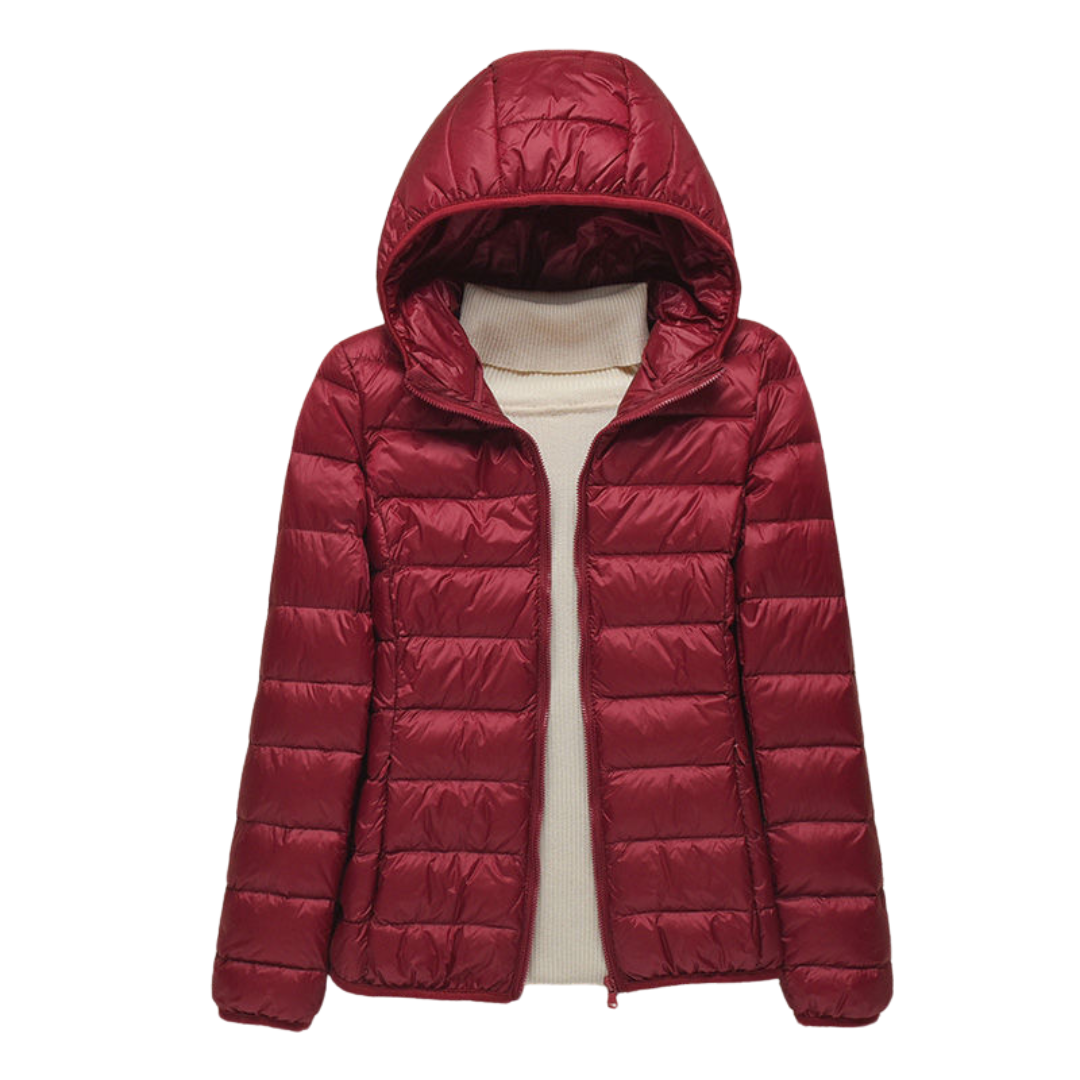 Nola – Jachetă Puffer Damă Ultraușoară Călduroasă de Toamnă/Iarnă