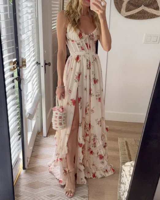 Verana – Rochie Maxi de Damă Elegantă cu Croi Relaxat