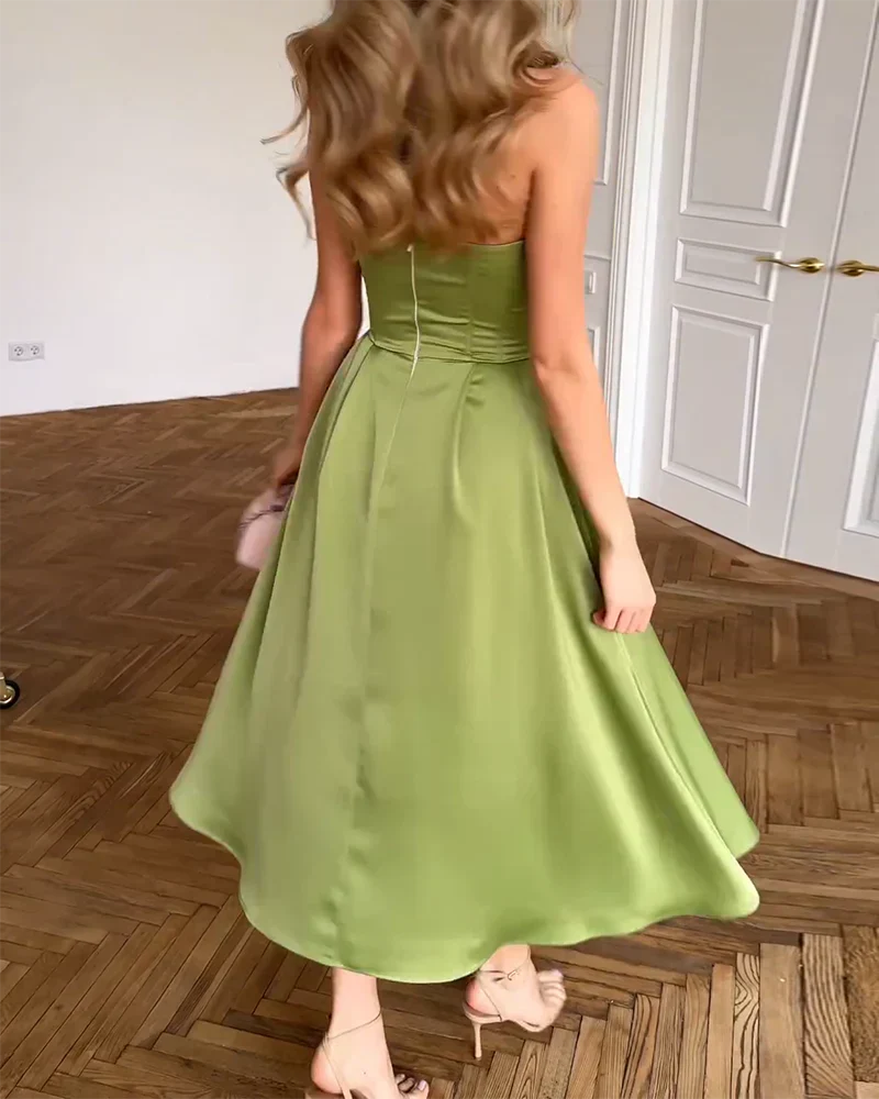 Sabrina | Rochie Elegantă Fără Bretele