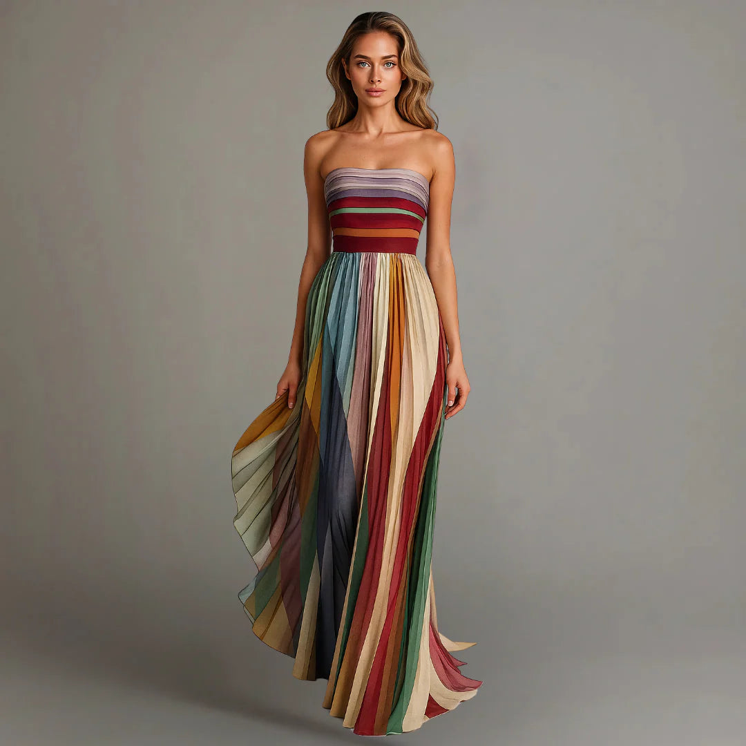Azja – Rochie de Damă Casual Lungă Elegantă de Vară