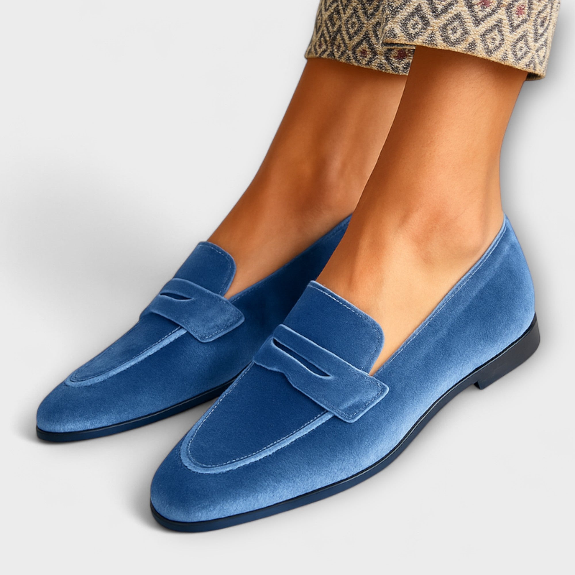 Louise – Loafers de Damă Eleganți din Catifea Moale Slip-On
