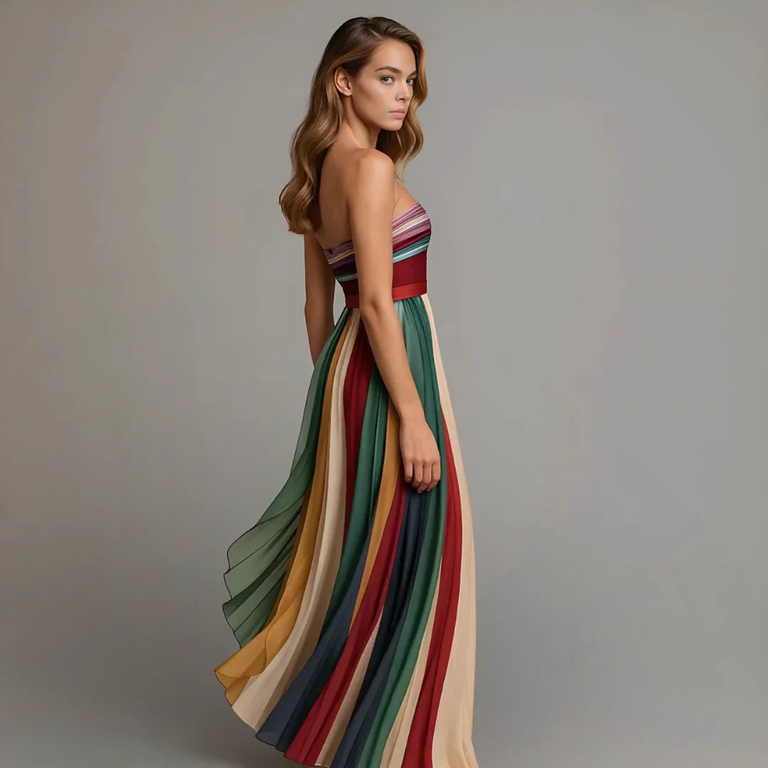 Azja – Rochie de Damă Casual Lungă Elegantă de Vară