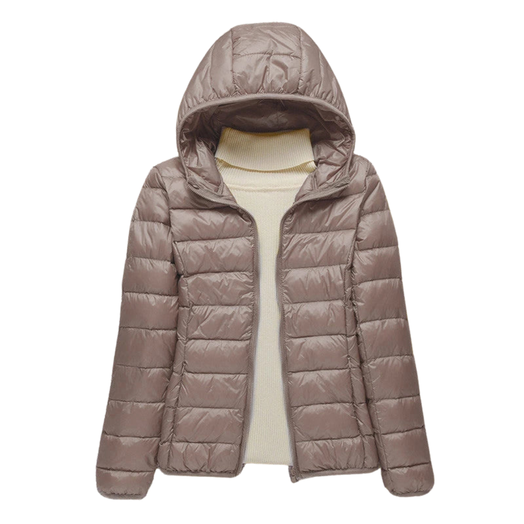Nola – Jachetă Puffer Damă Ultraușoară Călduroasă de Toamnă/Iarnă