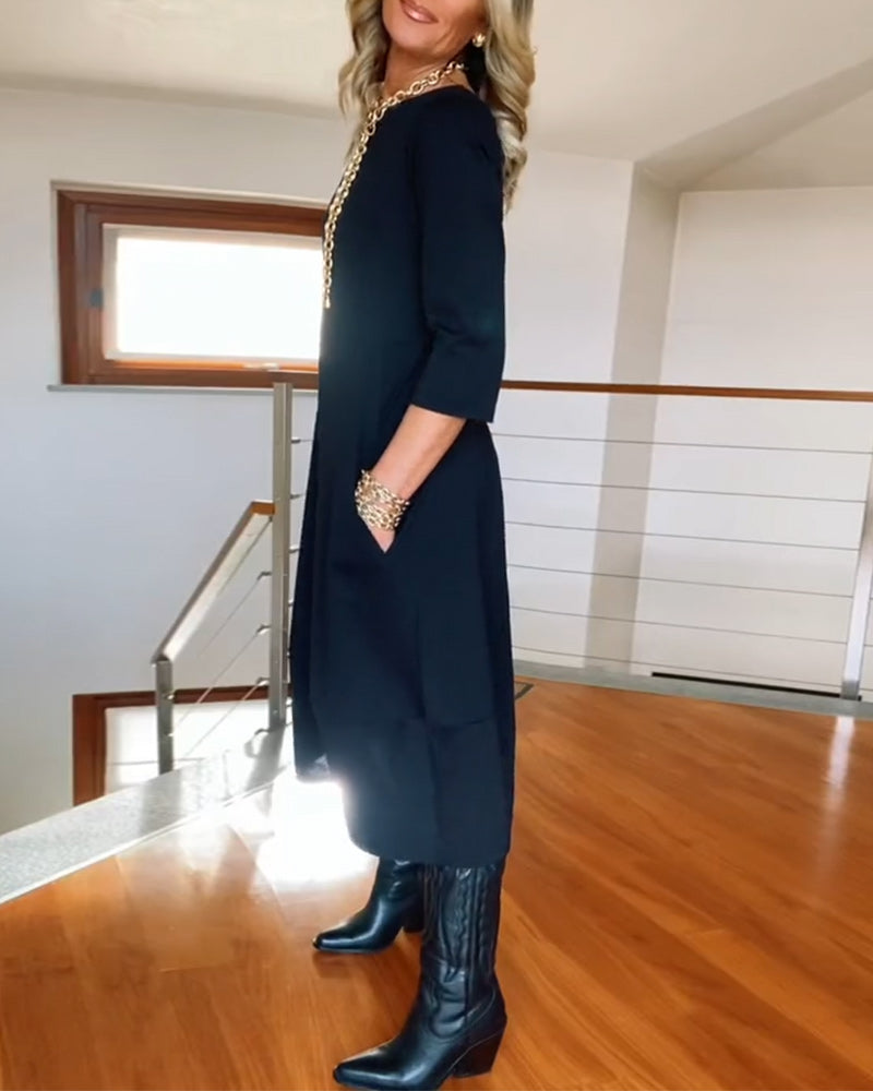 Anastazja – Rochie de Damă Elegantă cu Croi Fluide