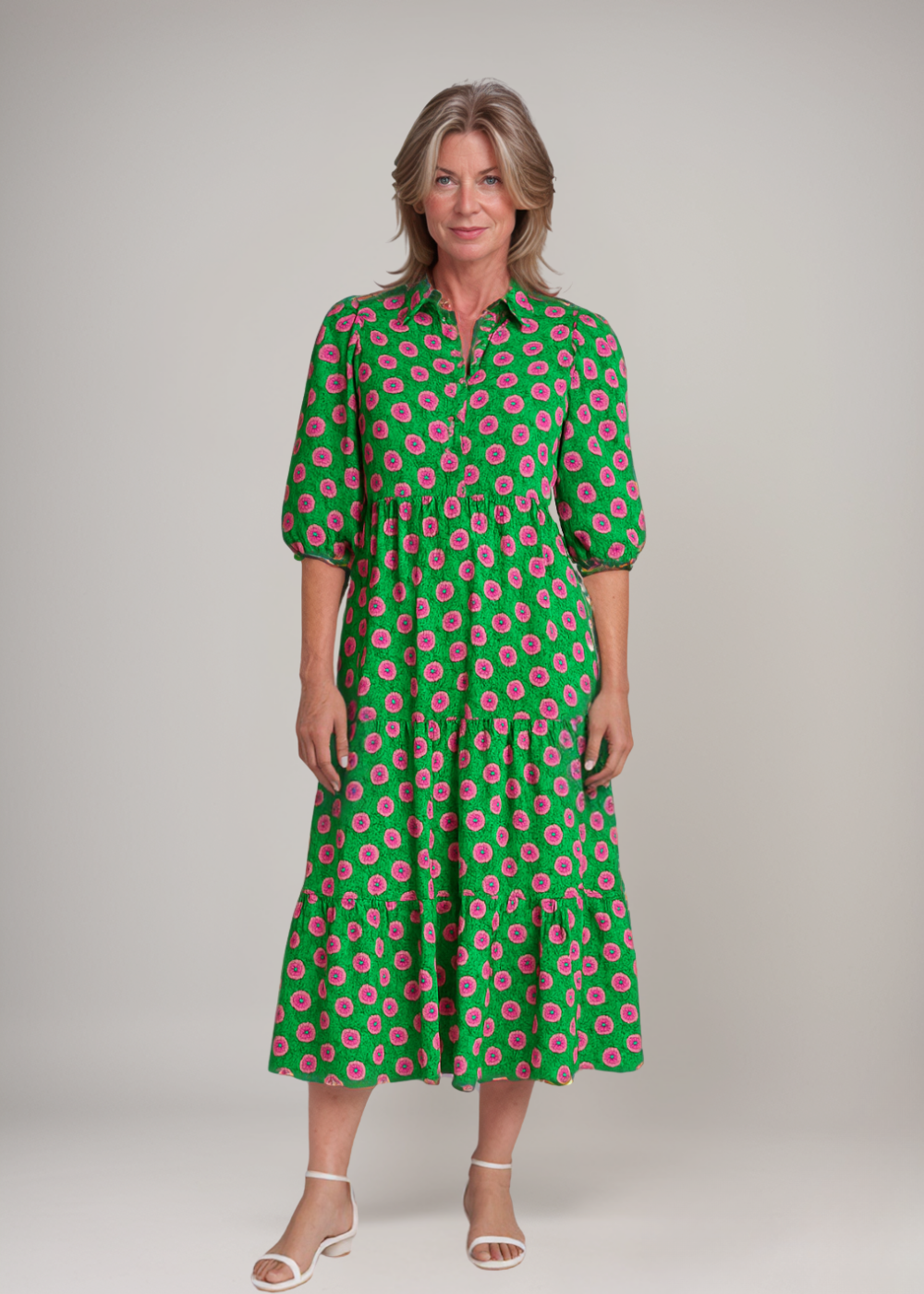Sheren™ | Rochie vaporoasă cu imprimeu floral