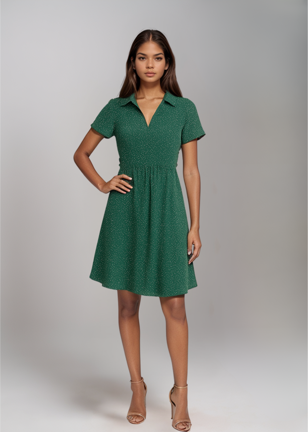 Yara™ | Rochie Vaporoasă cu Puncte