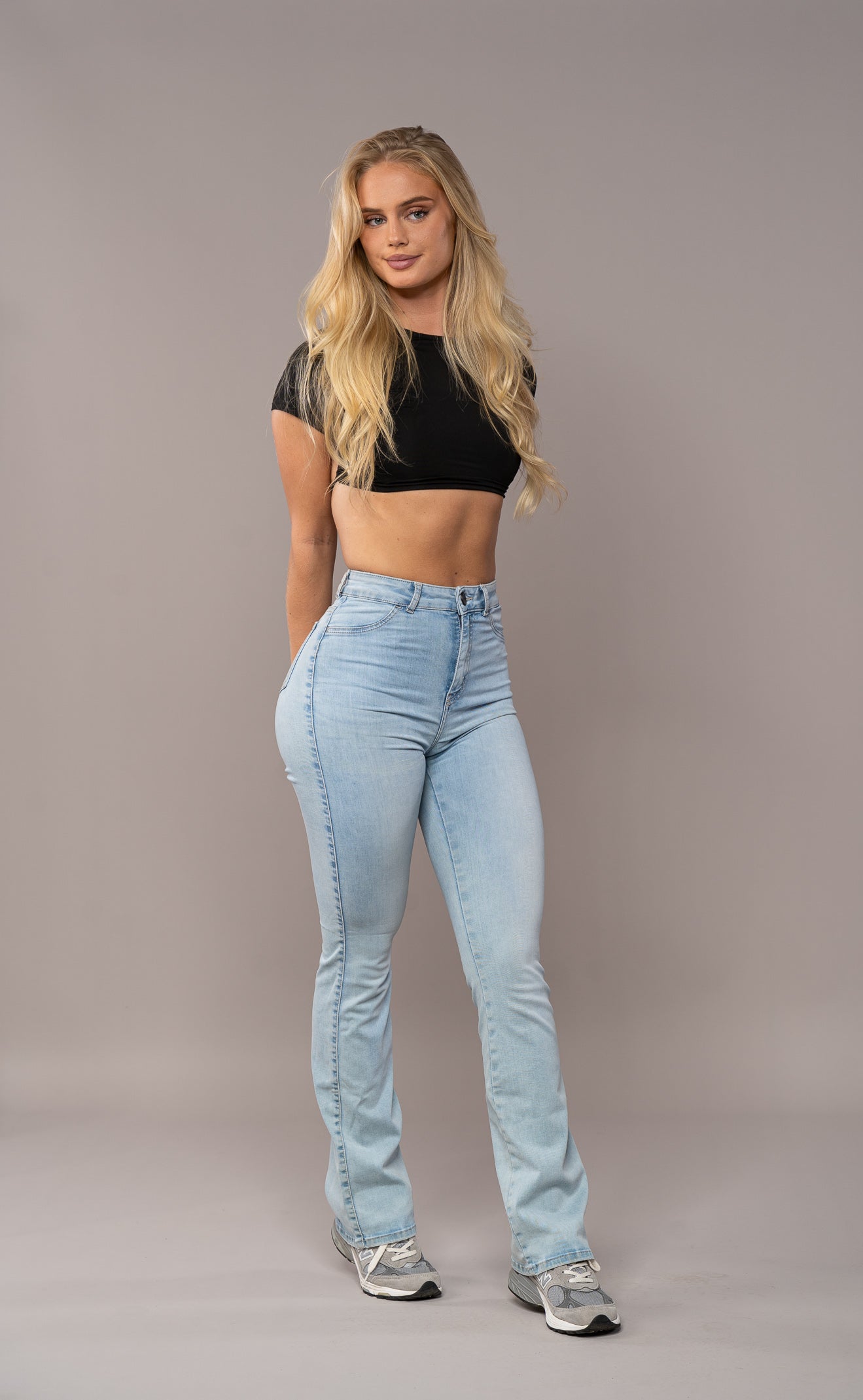 Kim | Blugi evazați