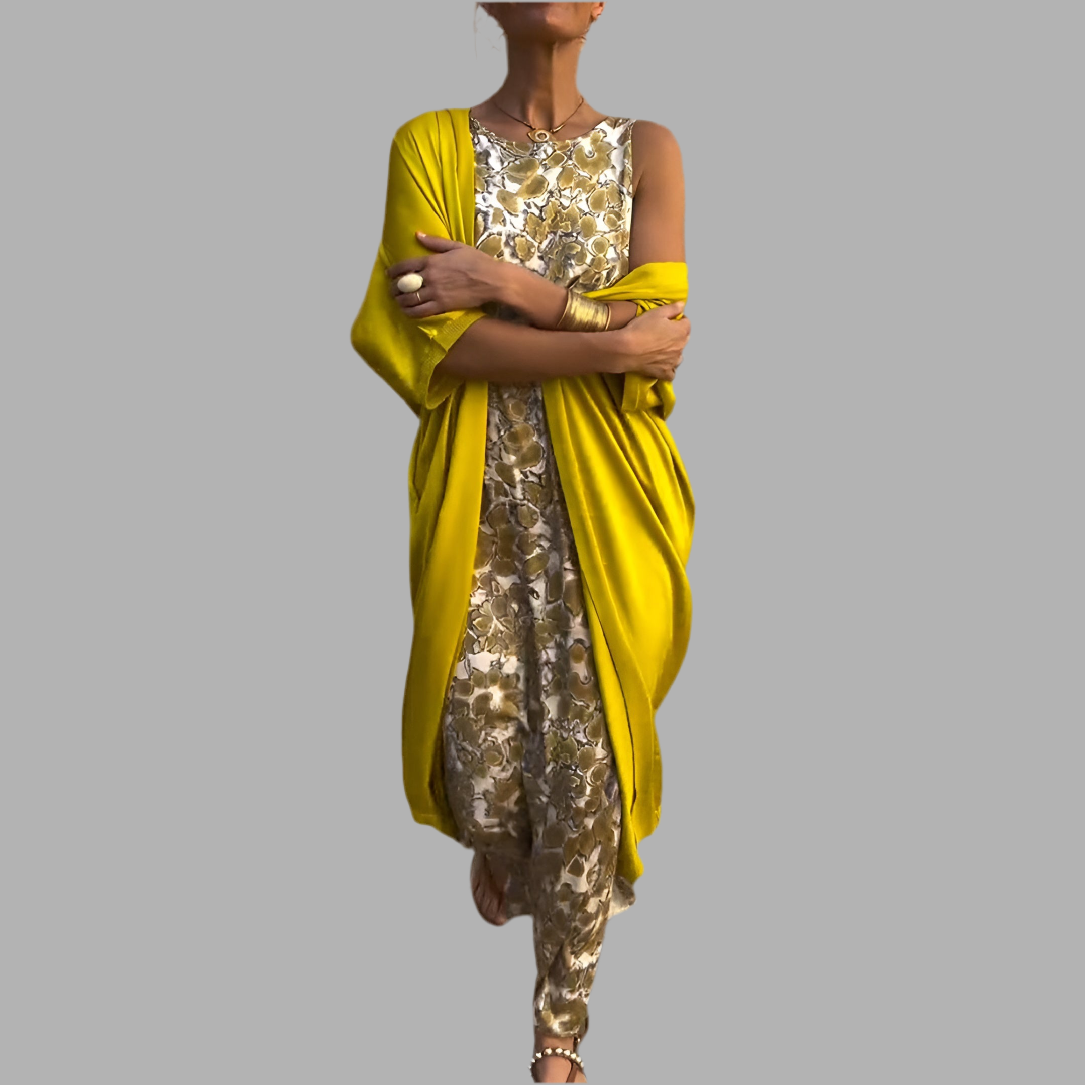 Mel | Rochie elegantă cu vestă