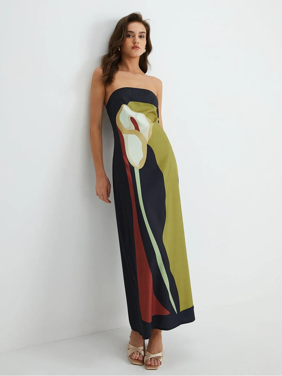 Harper | Rochie Maxi Fără Bretele