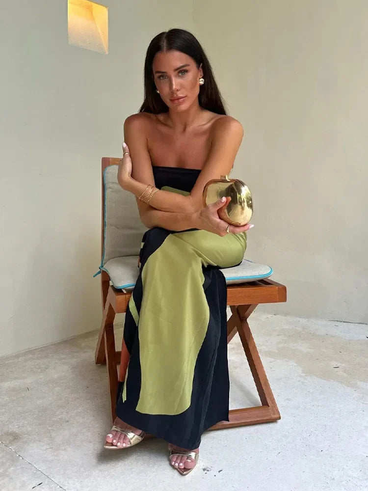 Harper | Rochie Maxi Fără Bretele