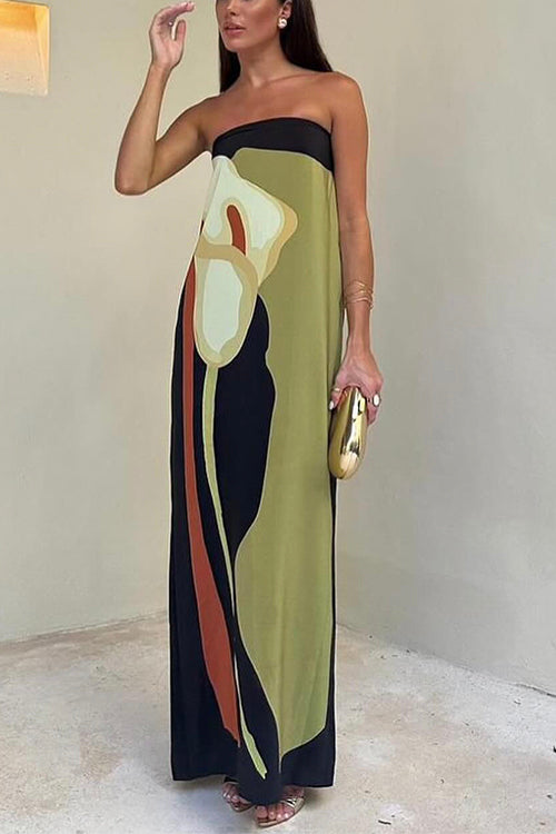 Harper | Rochie Maxi Fără Bretele