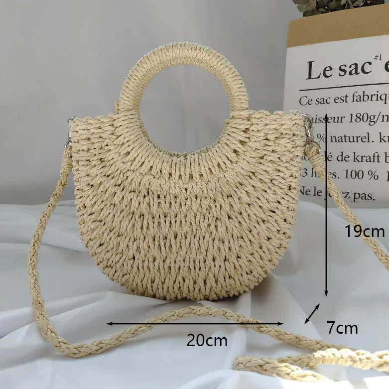 Geantă din stuf Linari - Eleganță Naturală