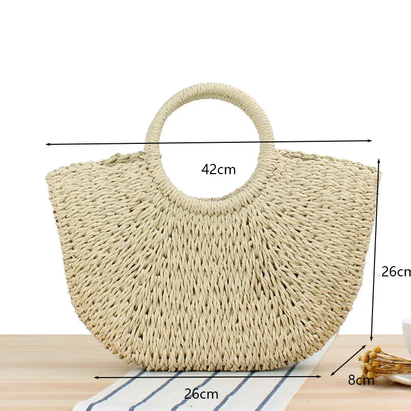 Geantă din stuf Linari - Eleganță Naturală