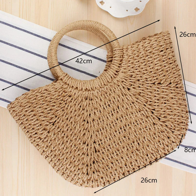 Geantă din stuf Linari - Eleganță Naturală